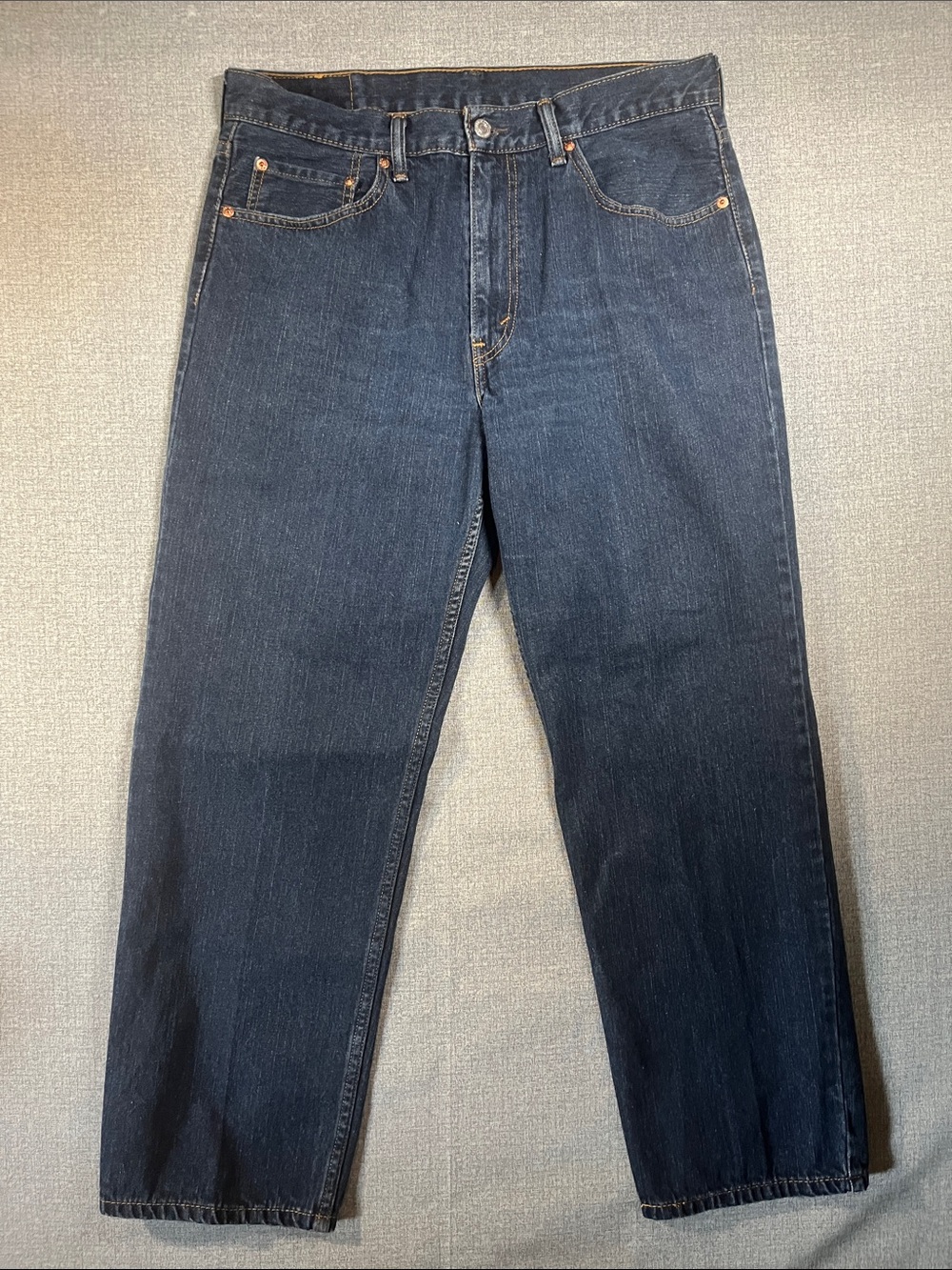 Levi's Classic 550 Men's Relaxed Jeans Dark Blue, size 34x30